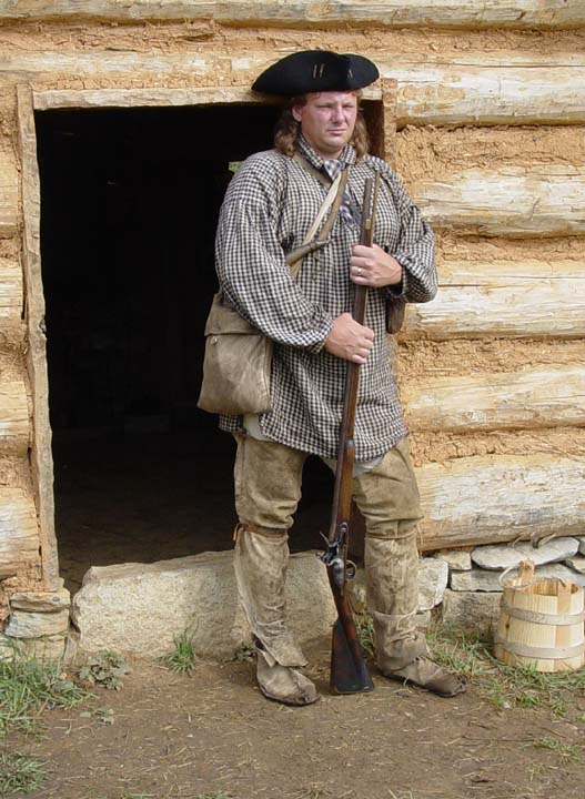 比利·赫克 (Billy Heck) 在2002穿着他的时代服装。