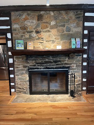 仙女石州立公园翻新的小屋