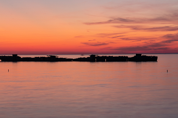 基普托佩克州立公园的混凝土舰队
