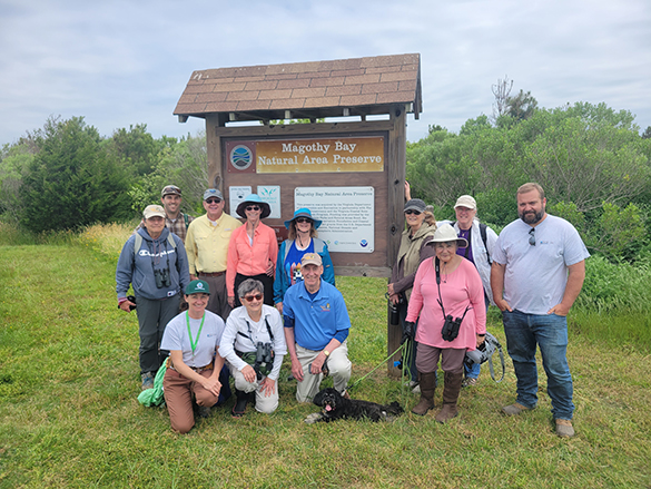 马戈西湾自然保护区的工作日