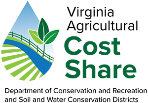 弗吉尼亚农业成本份额徽标