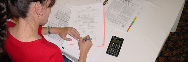 参加营养管理课程的人。