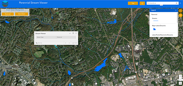 Perennial Stream Viewer 应用程序