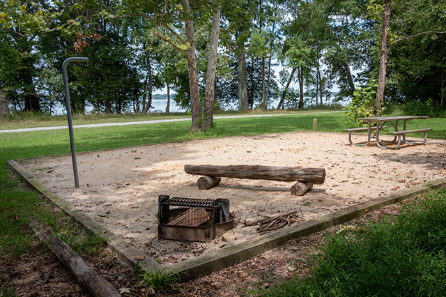 View from a Caledon campsite