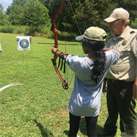 熊溪湖州立公园射箭