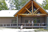 公园的六卧室小屋。