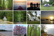 卡利登州立公园的闪烁照片