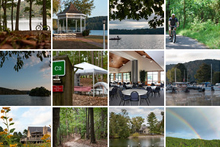 克莱托湖州立公园的闪烁照片