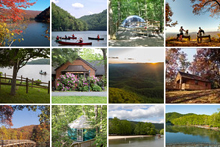 饥饿母亲州立公园的闪烁照片