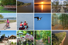 梅森内克州立公园的闪烁照片