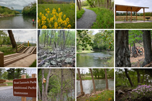 七弯州立公园的闪烁照片