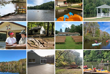 双湖州立公园的闪烁照片