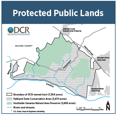 福克兰国家保护区及自然保护区地图