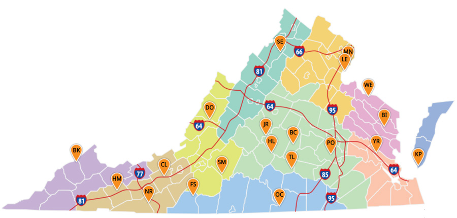 提供船只租赁服务的公园地图