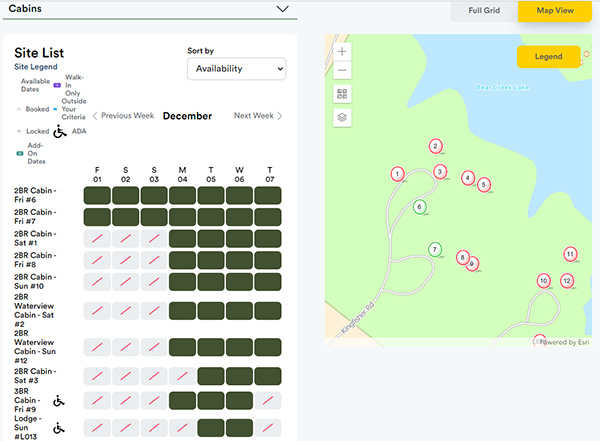 Reservevaparks.com/web map