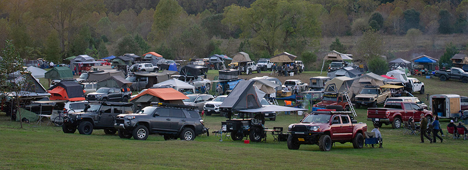 詹姆斯河州立公园屋顶集会
