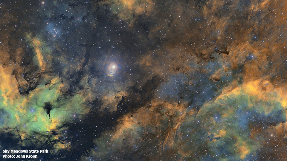 天空草地 暗夜天空照片 John Kroon