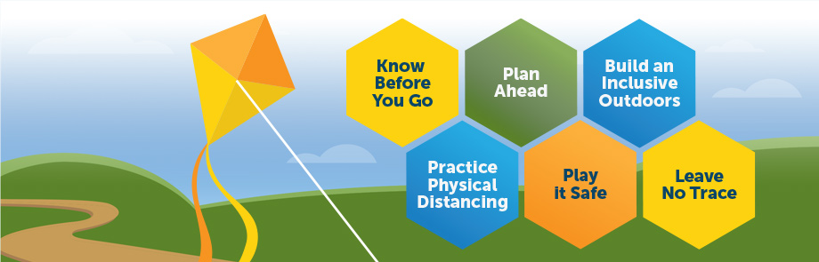 在弗吉尼亚州立公园负责任地休闲娱乐